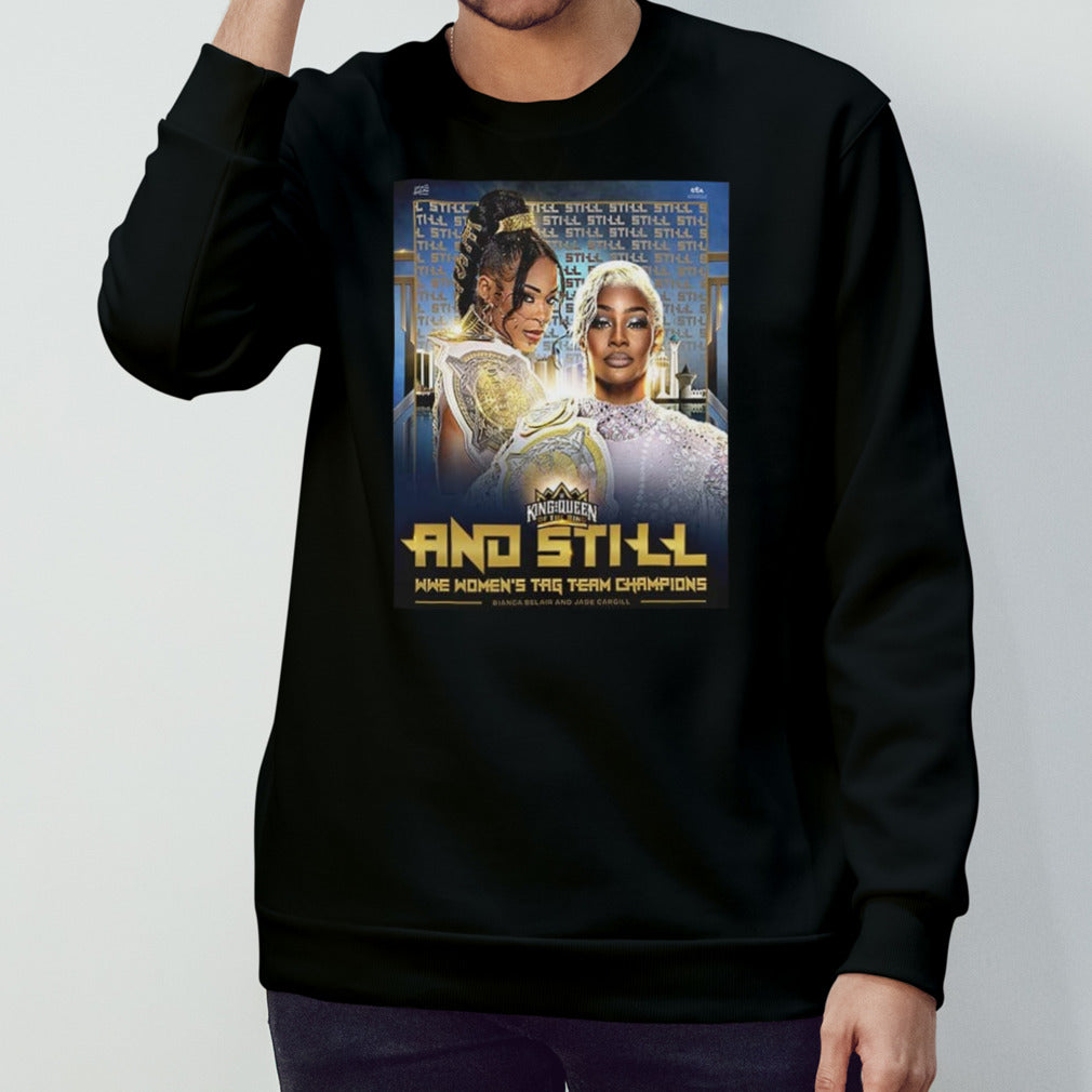 Bianca Belair And Jade Cargill WWE Womenâ€™s Tag Team Champions King And Queen Of The Ring 2024 shirt