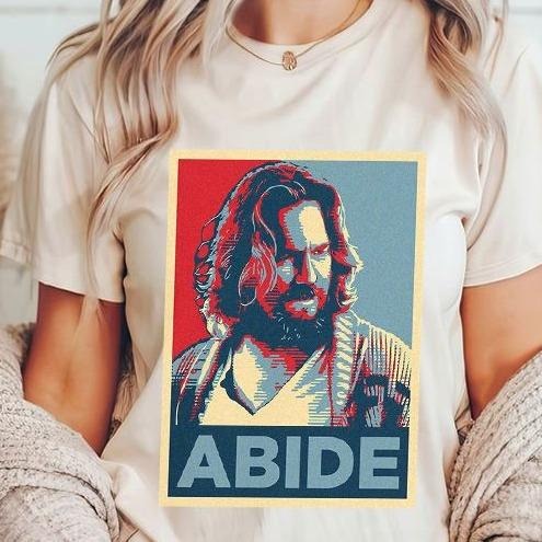 Big Lebowski Obey and Abide Shirt, Abide Hope Dude vintage shirt
