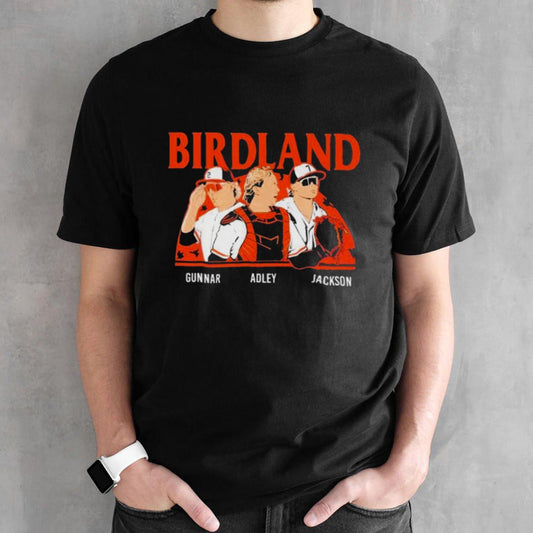 Birdland Baltimore Orioles Gunnar Adley And Jackson Shirts