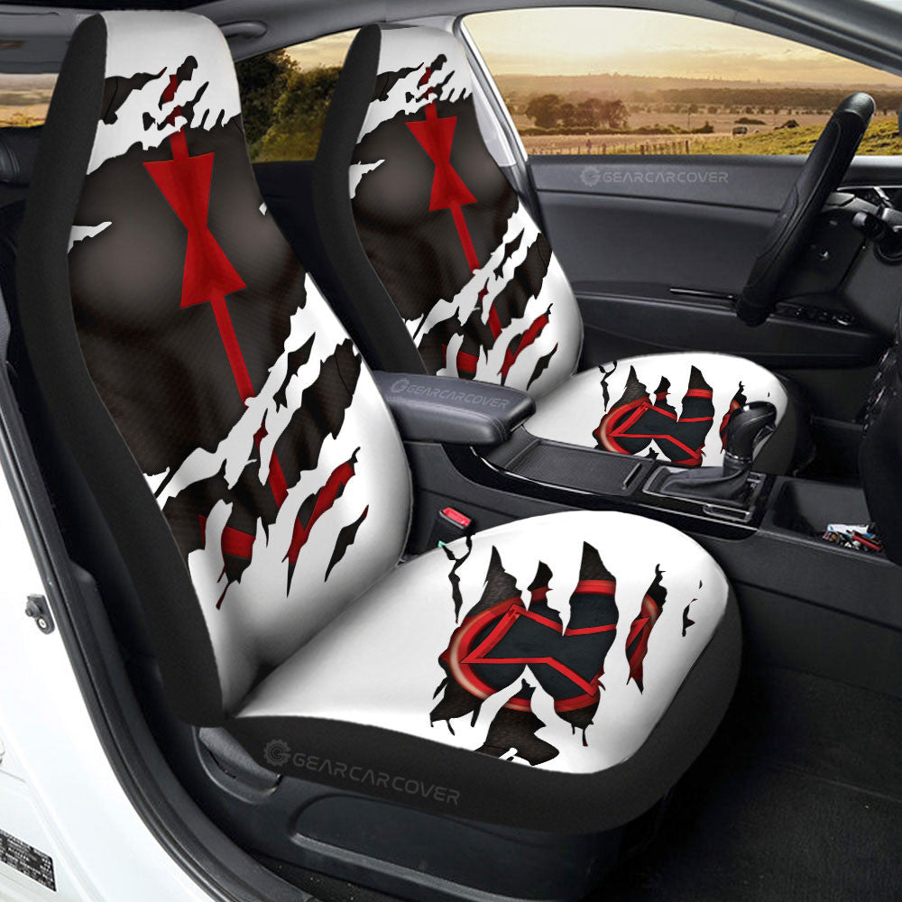 Black Widow Car Seat Covers Custom Car Accessories
