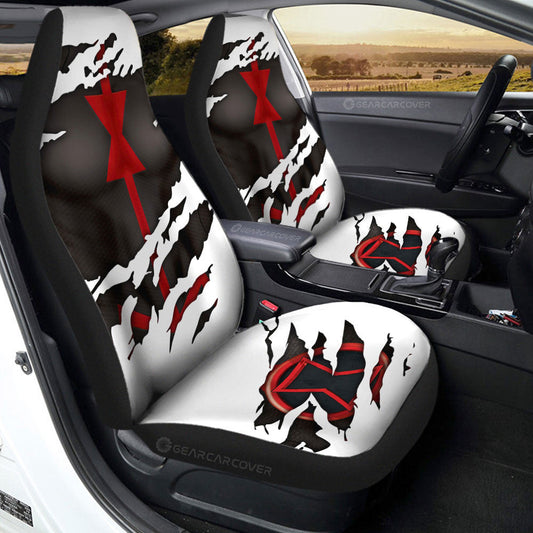 Black Widow Car Seat Covers Custom Car Accessories