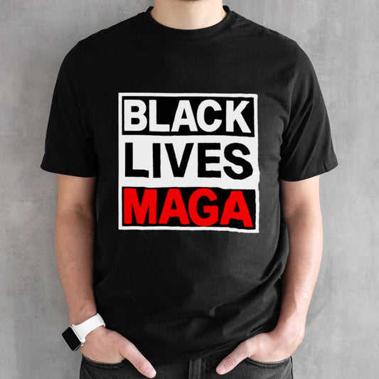 Black lives maga classic shirts
