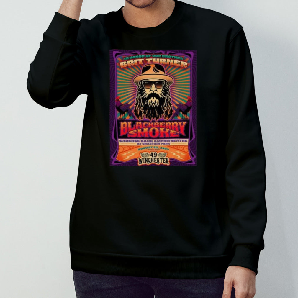 Blackberry Smoke Cadence Bank Amphitheatre at Chastain Park August 23 2024 Poster Shirt