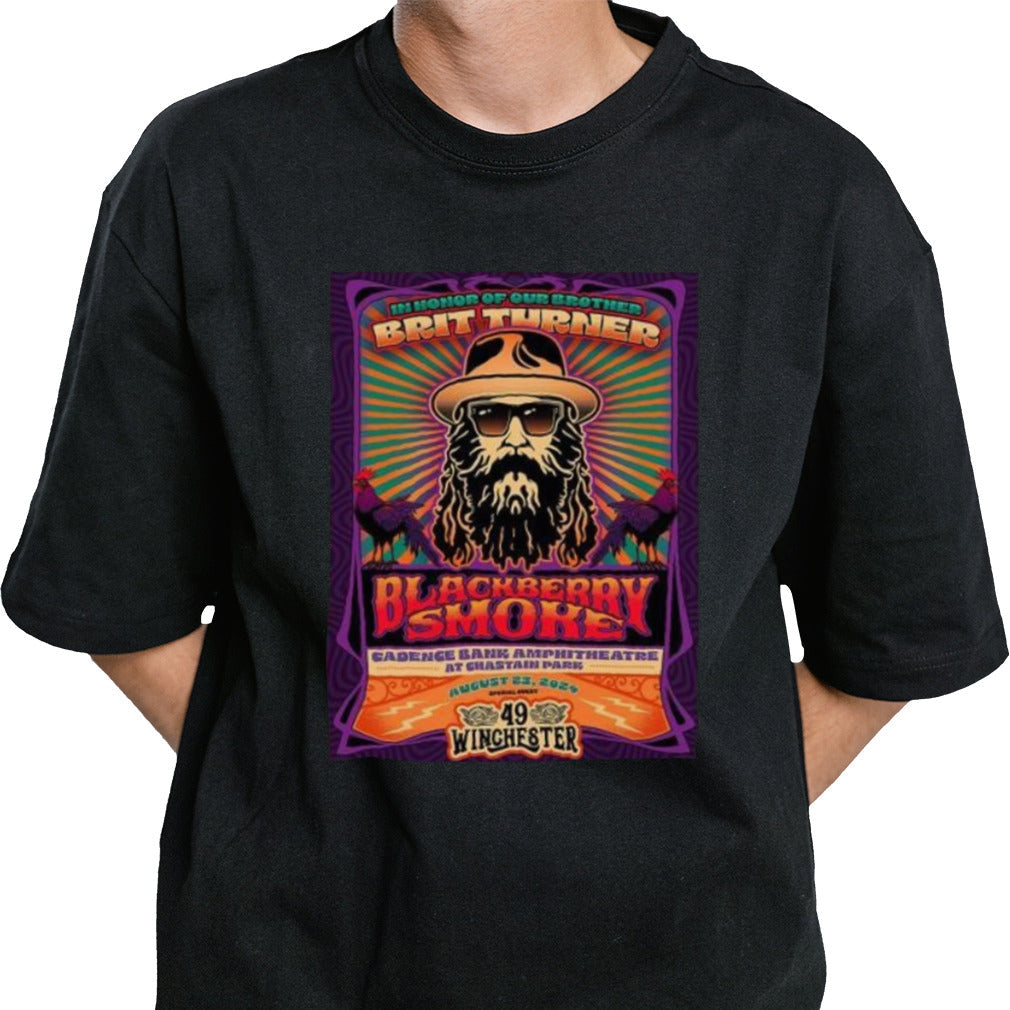 Blackberry Smoke Cadence Bank Amphitheatre at Chastain Park August 23 2024 Poster Shirt
