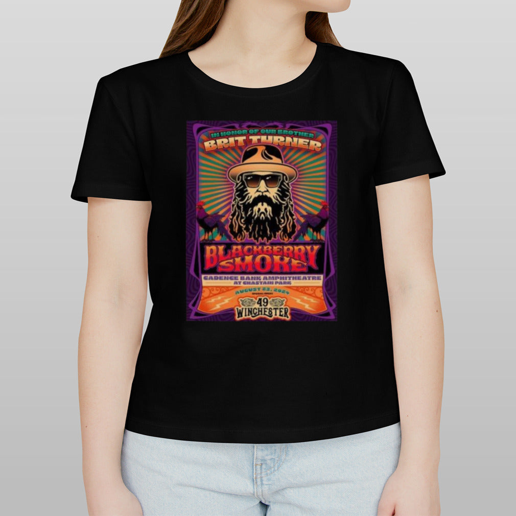 Blackberry Smoke Cadence Bank Amphitheatre at Chastain Park August 23 2024 Poster Shirt