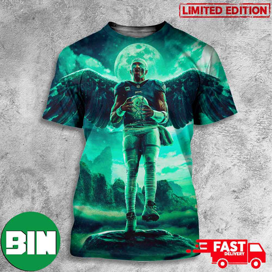 Bleacher Report Jalen Hurts And Philadelphia Eagles Fly Past The Miami Dolphins And Improve To 6-1 3D T-Shirts
