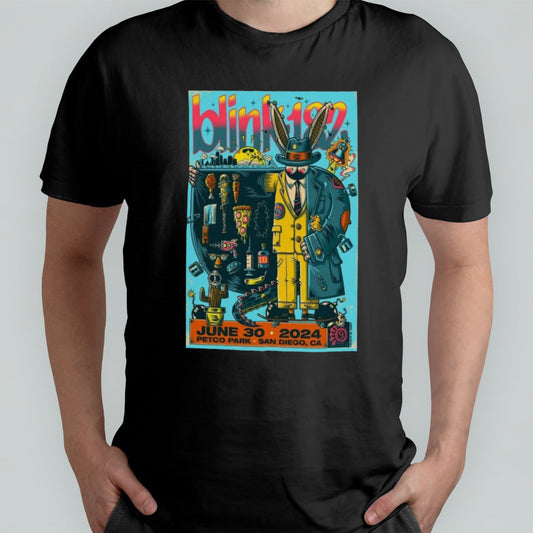 Blink 182 The Special San Diego CA Hometown Show Tonight Limited Poster At Petco Park On June 30 2024 Shirt
