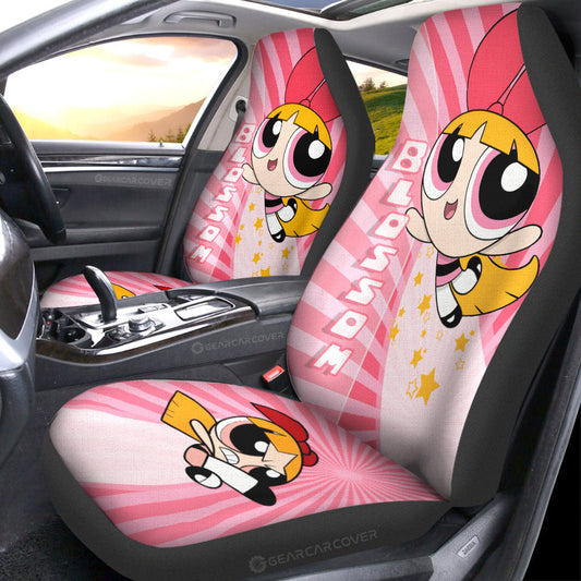 Blossom The Powerpuff Girls Car Seat Covers Custom Car Accessories