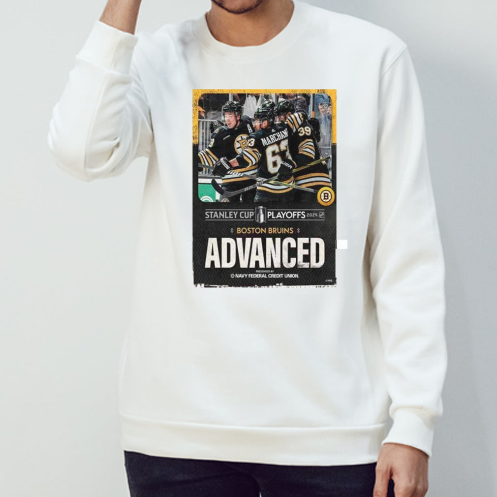 Boston Bruins Take Game 7 And Are Off To The Second Round Of The 2024 Stanley Cup Playoffs T-Shirt