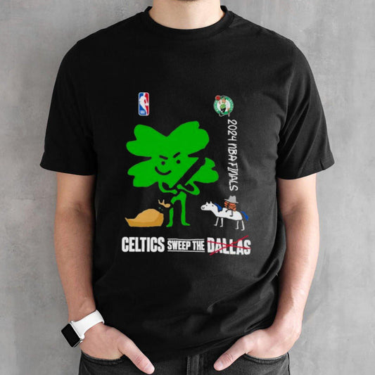 Boston Celtics Sweep The Dallas 2024 NBA Finals Shirt