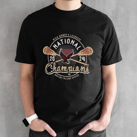 Boston College Eagles 2024 NCAA Womenâ€™s Lacrosse National Champions Comfort Colors shirt
