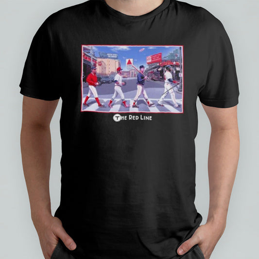 Boston Red Sox The Red Line Abbey Road Shirt