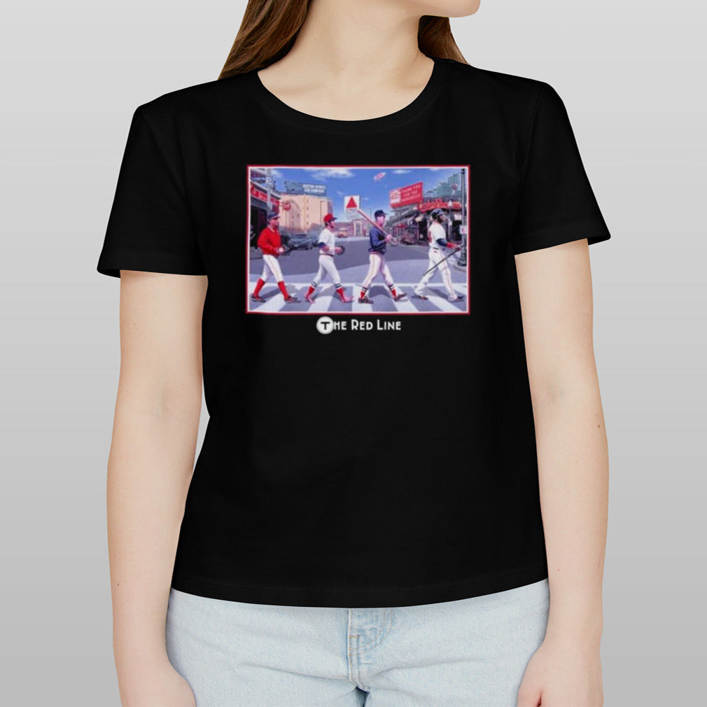 Boston Red Sox The Red Line Abbey Road Shirt