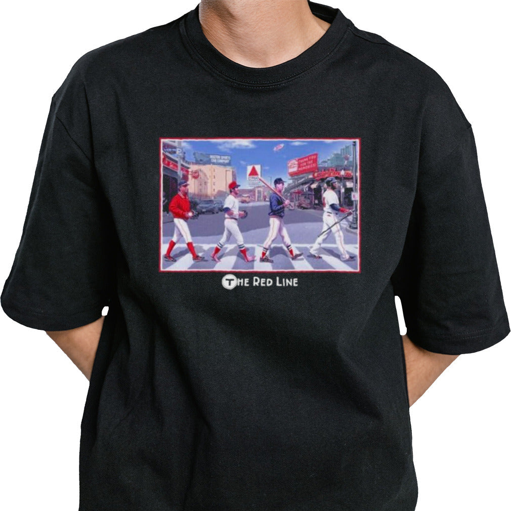 Boston Red Sox The Red Line Abbey Road Shirt