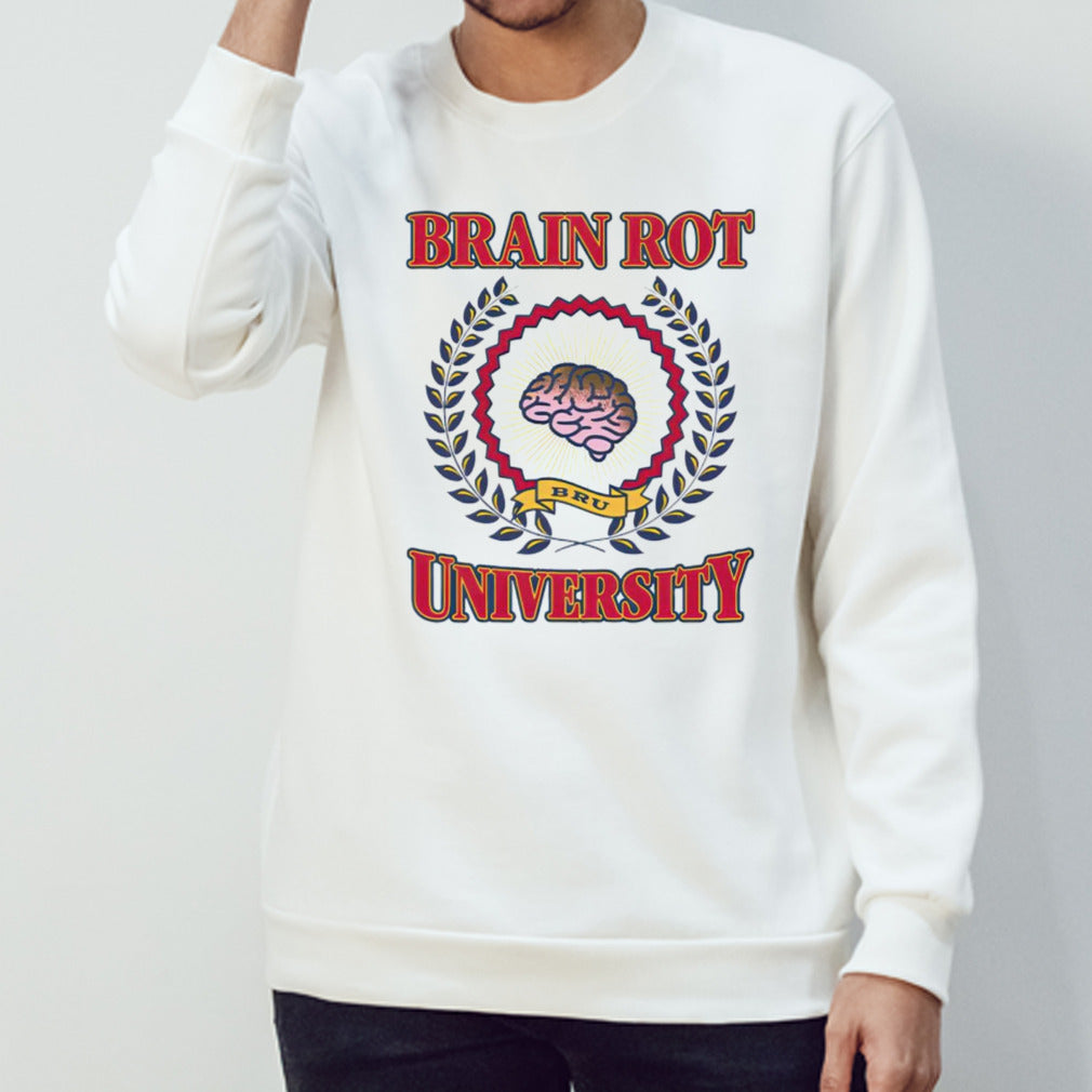 Brain rot university shirts