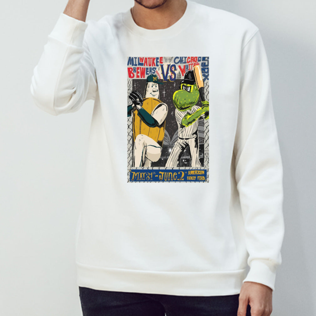 Brewers X White Sox At American Family Field Milwaukee WI May 31-June 2 2024 Poster shirt