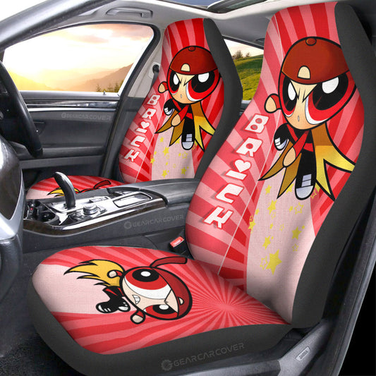 Brick The Powerpuff Girls Car Seat Covers Custom Car Accessories