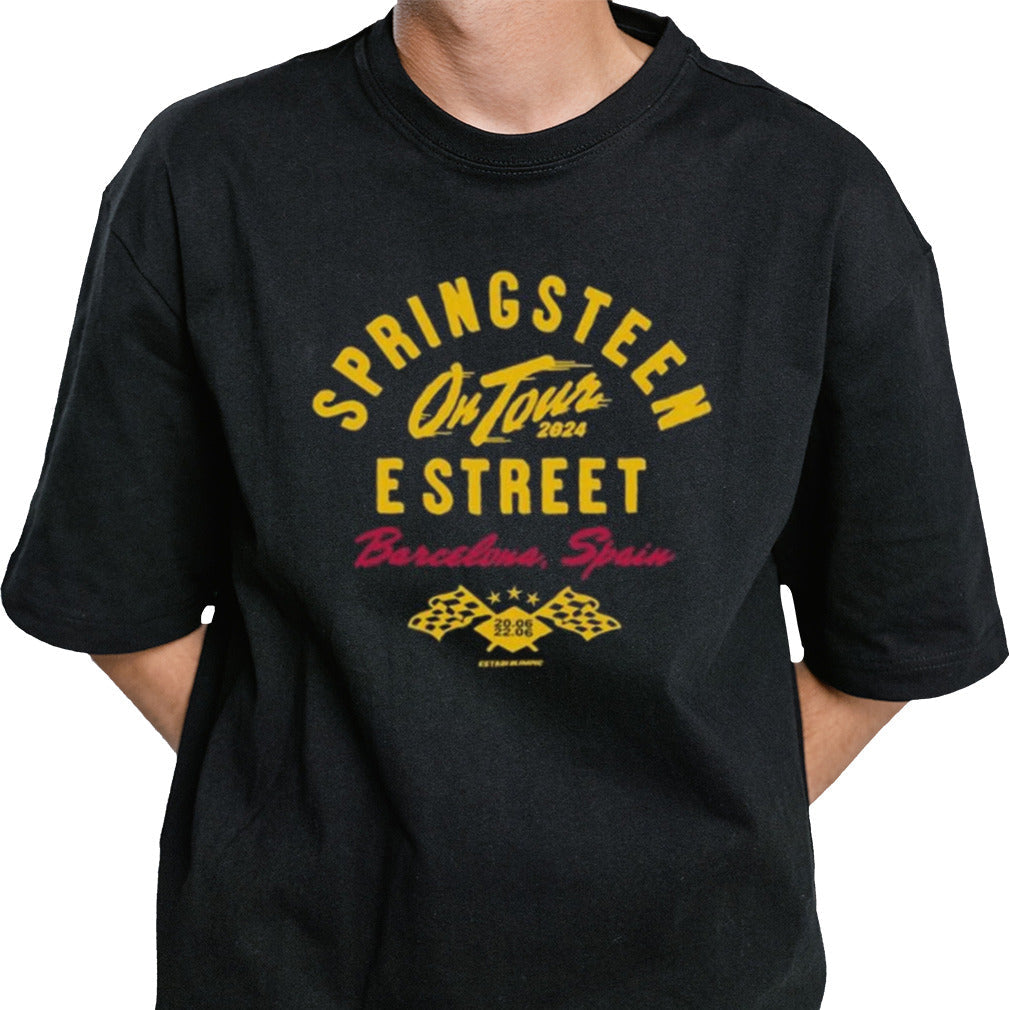 Bruce Springsteen And The E-Street Band Barcelona 2024 Shirt