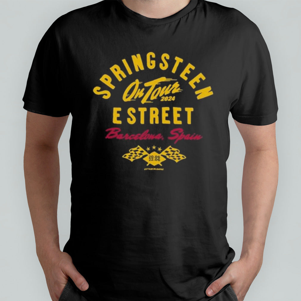 Bruce Springsteen And The E-Street Band Barcelona 2024 Shirt