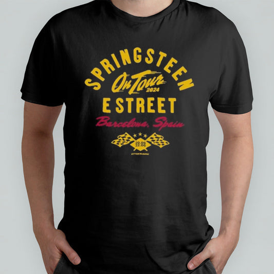 Bruce Springsteen And The E-Street Band Barcelona 2024 Shirt