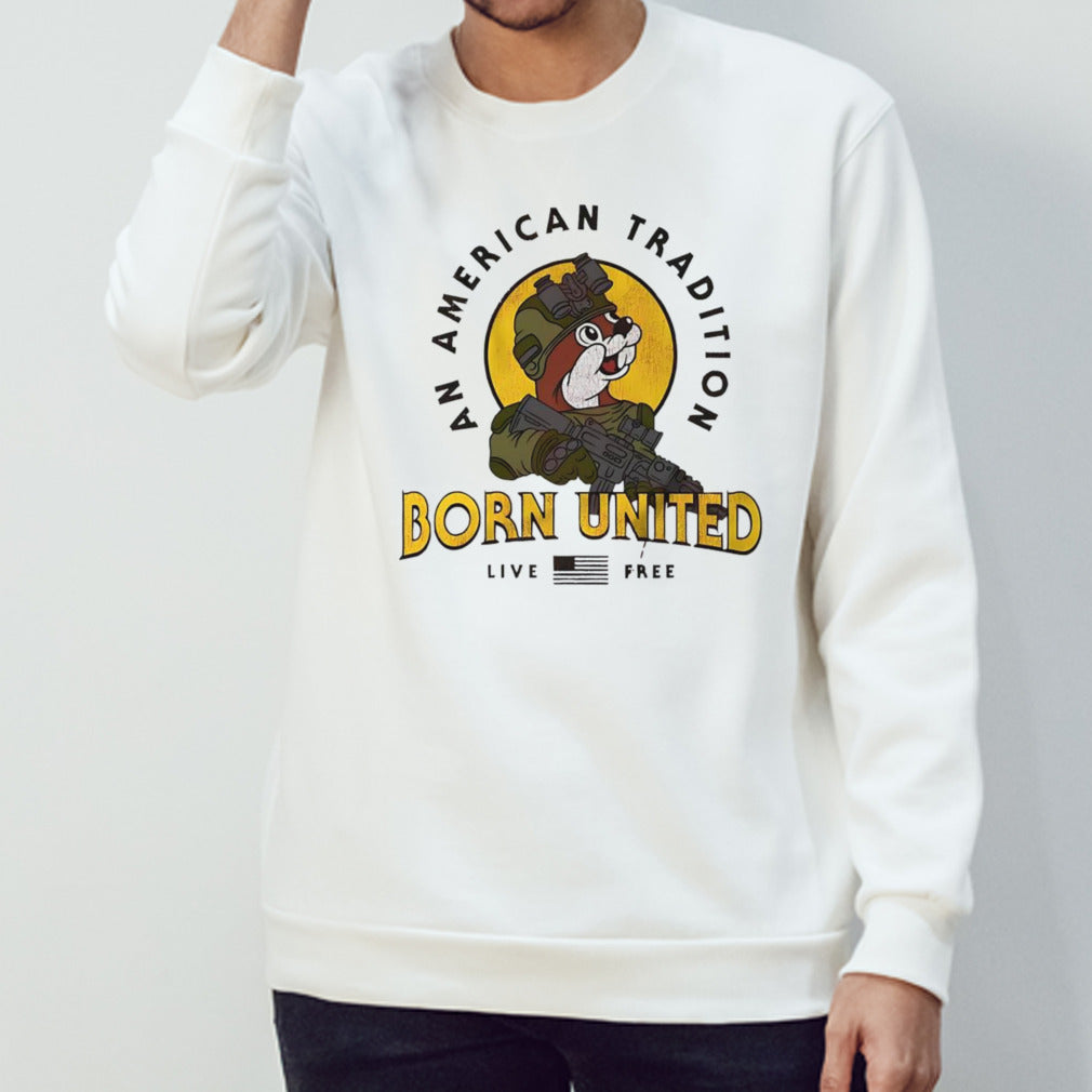 Buc-ees an American tradition born united live free shirt