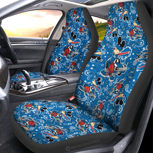 Buffalo Bills Car Seat Covers Cartoon Theme Collection
