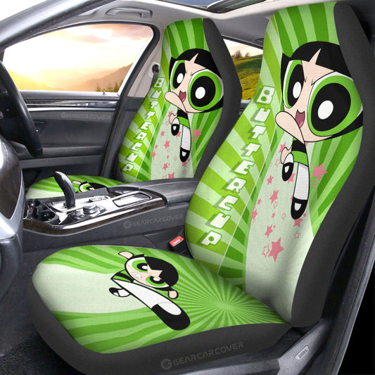 Buttercup The Powerpuff Girls Car Seat Covers Custom Car Accessories
