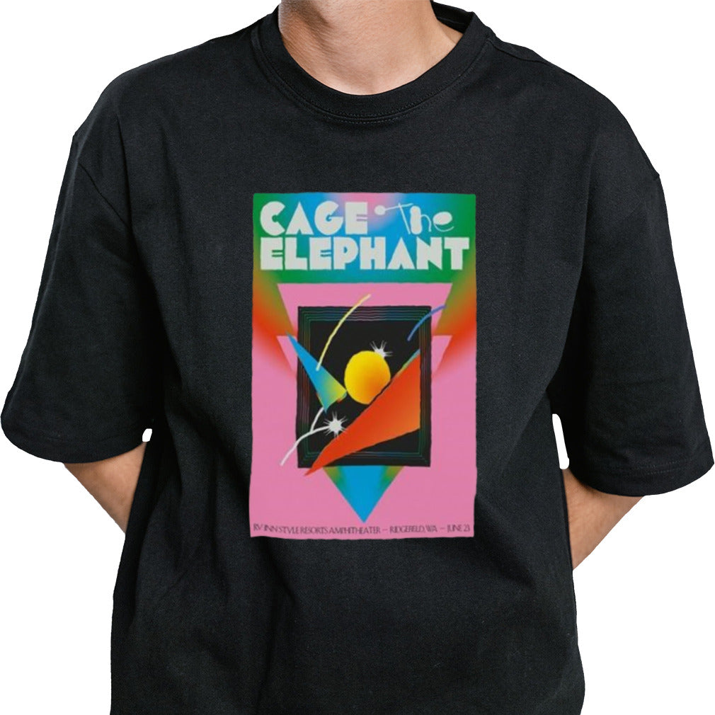 Cage The Elephan RV Inn Style Resorts Amphitheater Ridgefield WA June 23 2024 Poster shirt