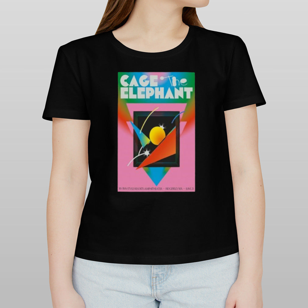 Cage The Elephan RV Inn Style Resorts Amphitheater Ridgefield WA June 23 2024 Poster shirt