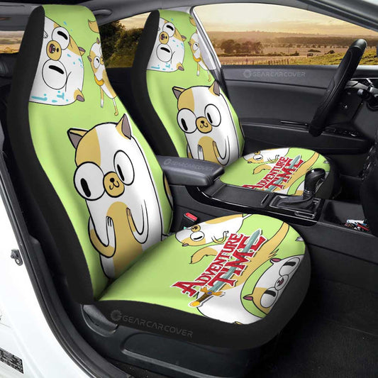 Cake Adventure Time Car Seat Covers Custom Cartoon Car Accessories