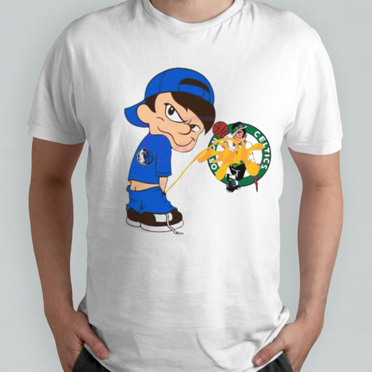 Calvin Dallas Mavericks Piss On Boston Celtics 2024 NBA Finals Shirt