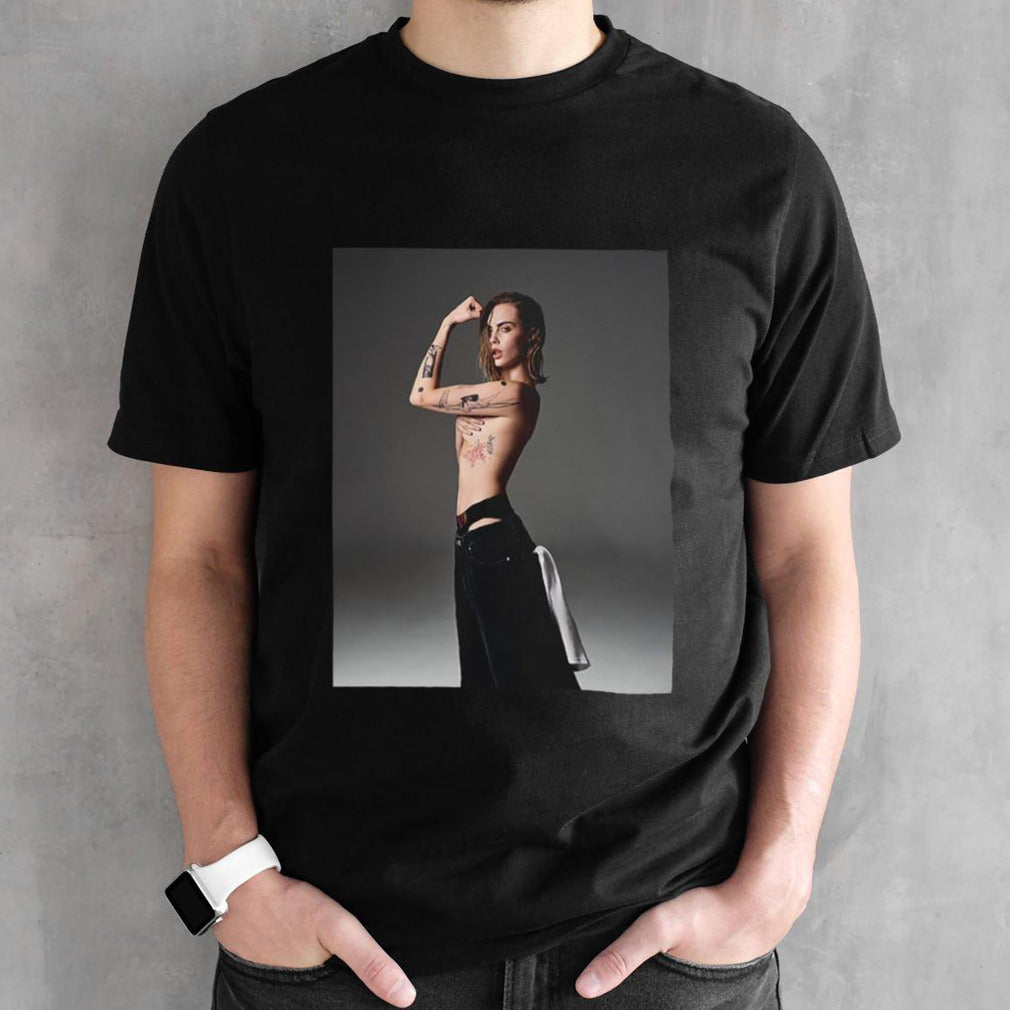 Cara Delevingne Looks Amazing For Calvin Klein 2024 shirt