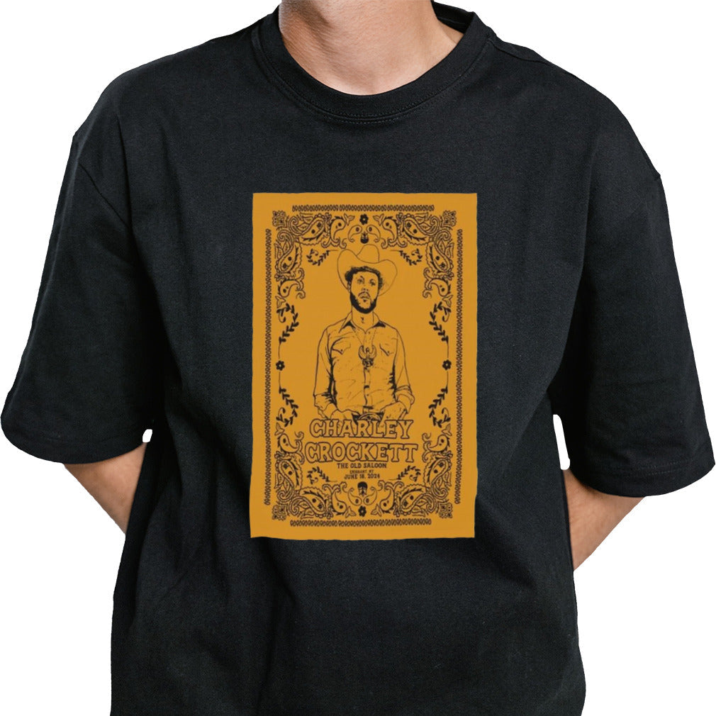 Charley Crockett At The Old Saloon In Emigrant, MT On June 18 2024 Poster Shirt