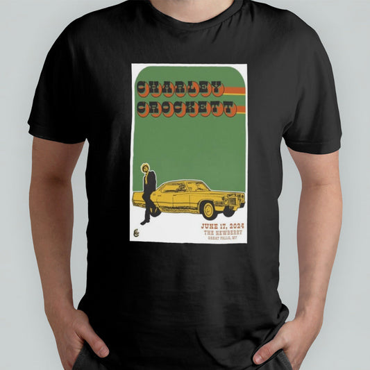 Charley Crockett June 17 2024 The Newberry Great Falls MT Poster Shirt
