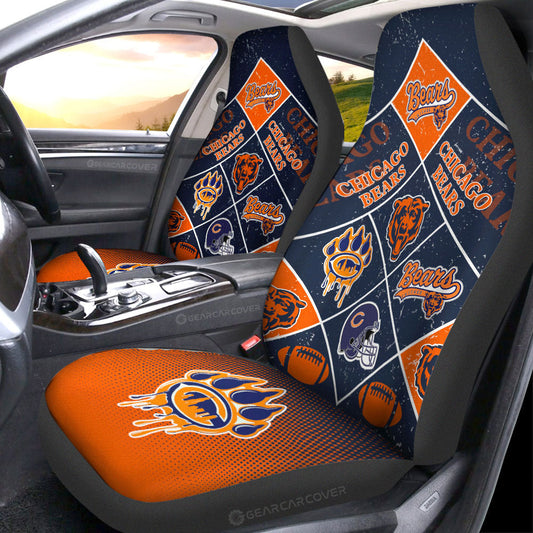 Chicago Bears Car Seat Covers Sporty Team Collection