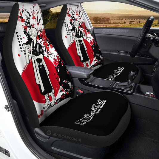 Chifuyu Matsuno Car Seat Covers Custom Japan Style Tokyo Revengers Anime Car Accessories