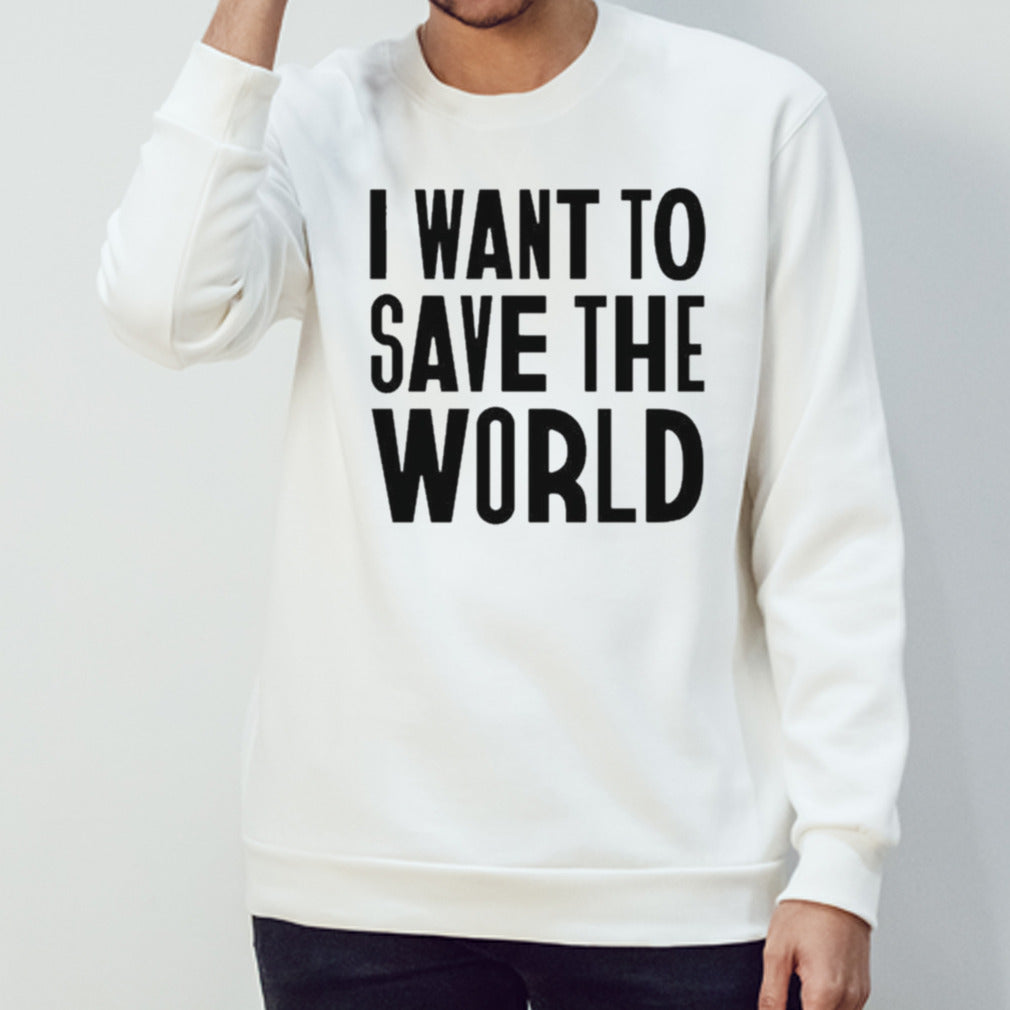 Chris Packham I Want To Save The World Shirt