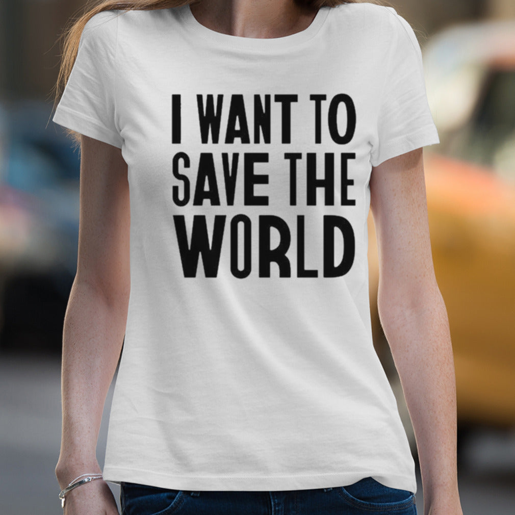 Chris Packham I Want To Save The World Shirt