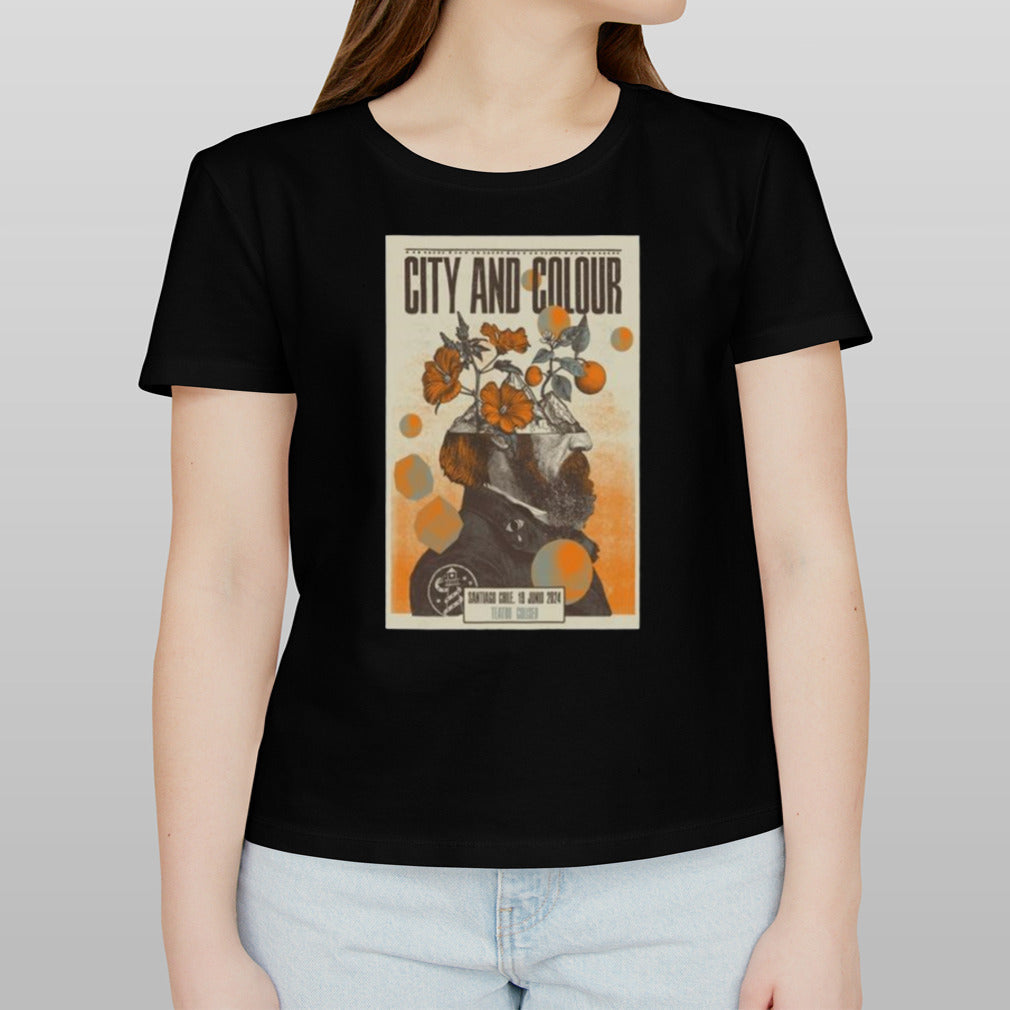 City And Colour Teatro Coliseo Santiago Chile June 19 2024 Poster shirt