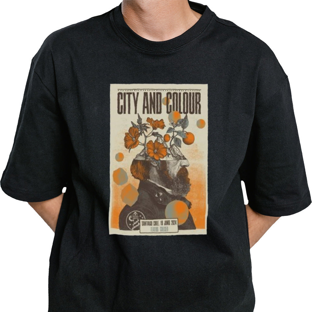 City And Colour Teatro Coliseo Santiago Chile June 19 2024 Poster shirt