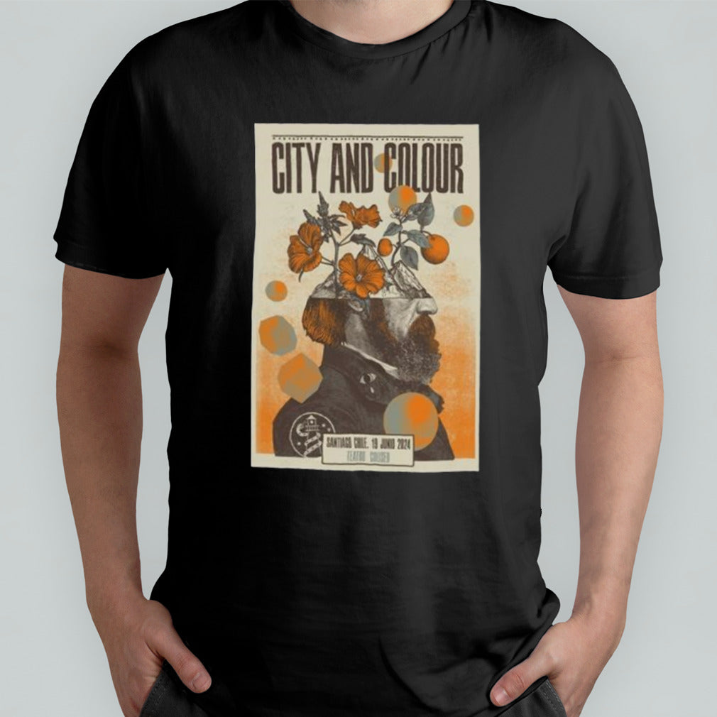 City And Colour Teatro Coliseo Santiago Chile June 19 2024 Poster shirt