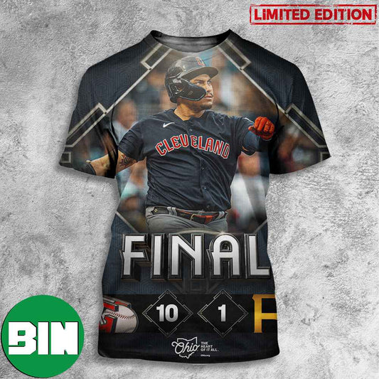 Cleveland Guardians Josh Naylor Owns Pittsburgh For The Land Guardians Wins 3D T-Shirts