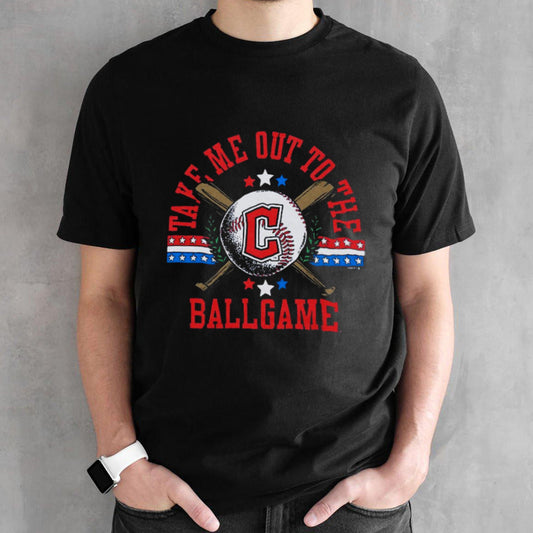 Cleveland Guardians baseball Take Me Out To The Ballgame t shirt