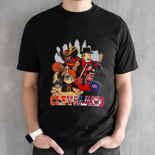 Cleveland Sports Teams Mascots Shirt