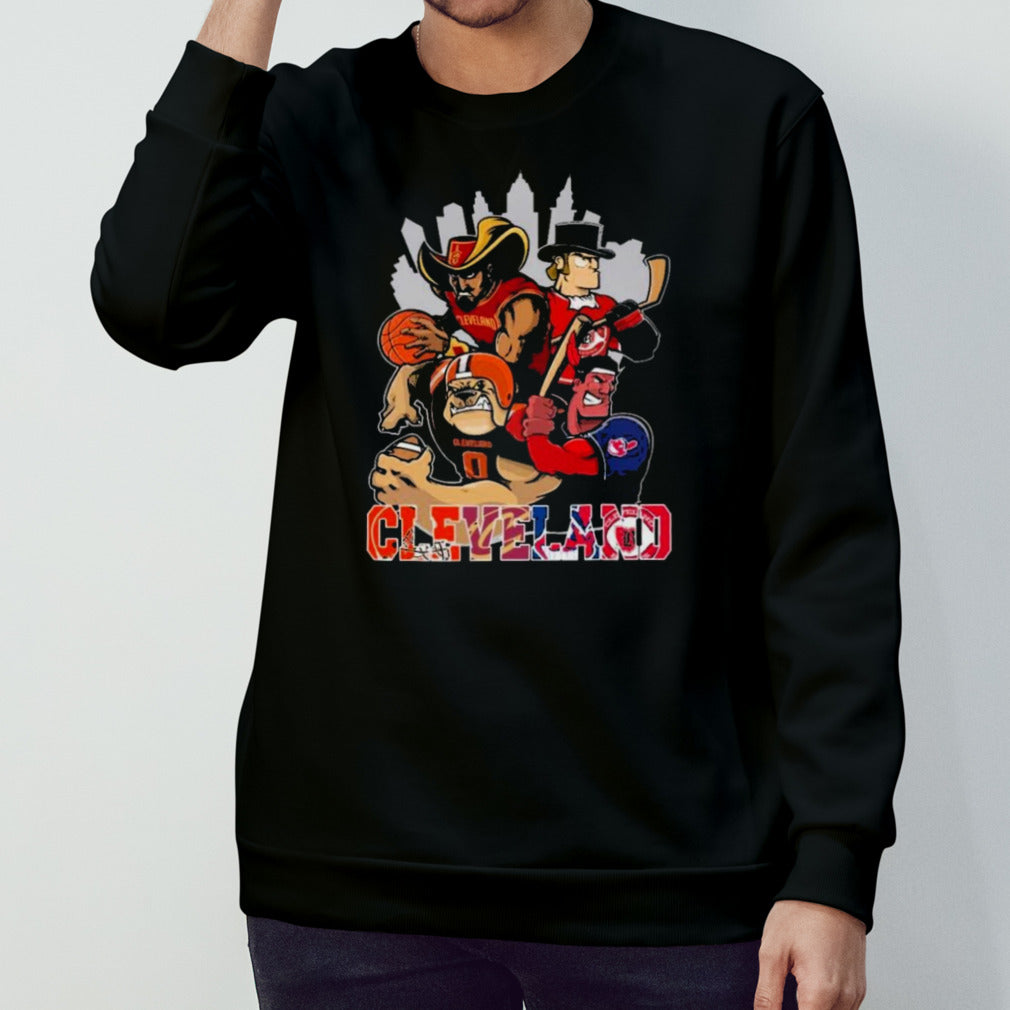 Cleveland Sports Teams Mascots Shirt