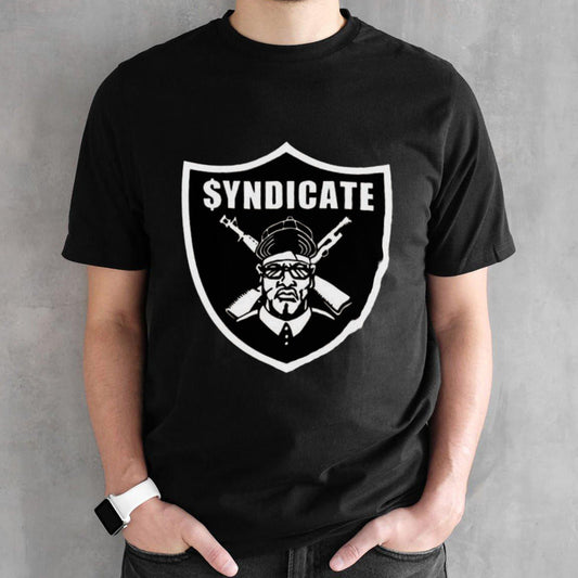 Coco Wearing The Rhyme Syndicate T-shirt