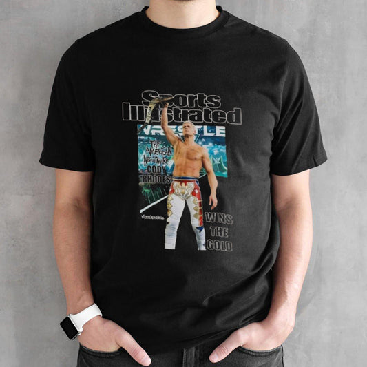 Cody Rhodes Sports Illustrated Cody Wins The Gold T-shirt