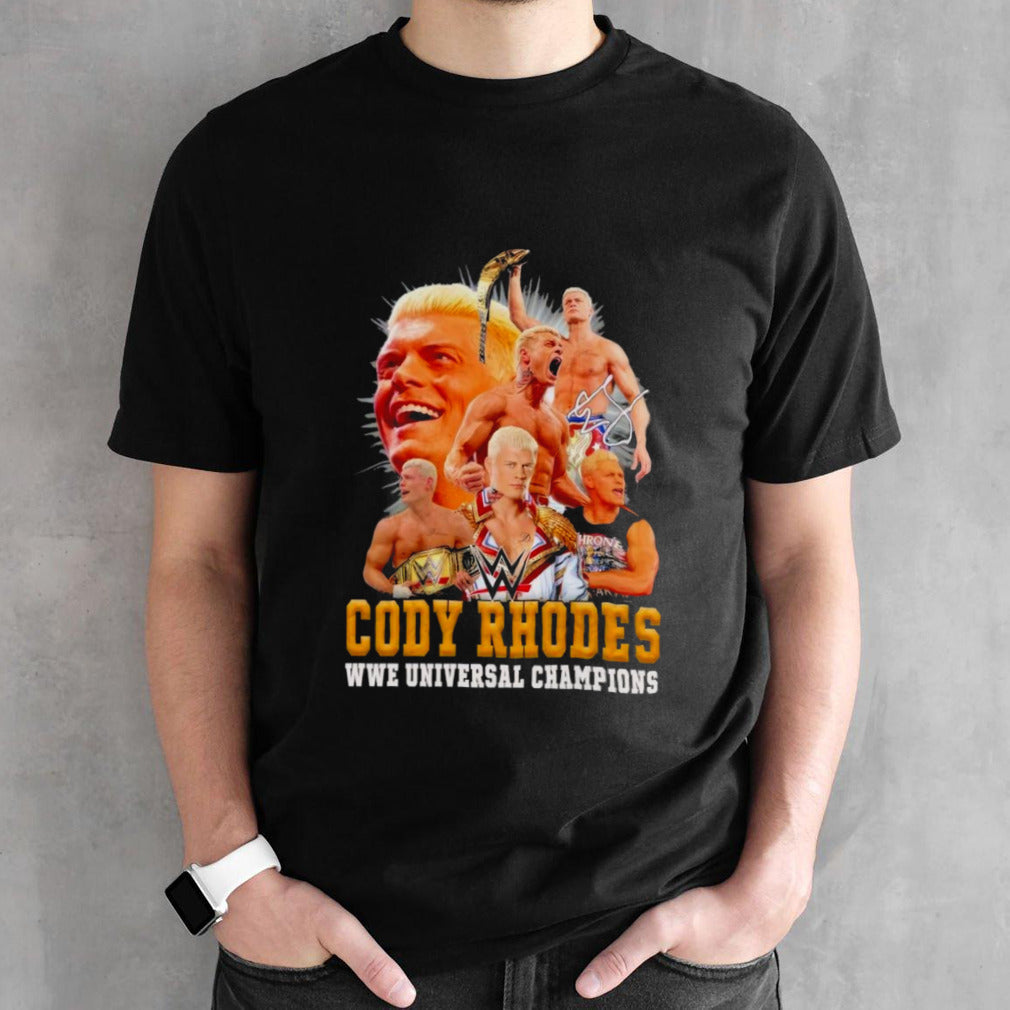 Cody Rhodes Wwe Universal Champions T-Shirts
