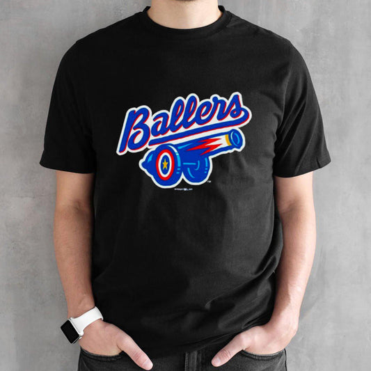 Columbia County Cannons ballers logo shirts
