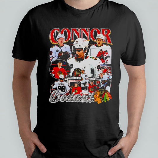 Connor Bedard Chicago Blackhawks Jersey shirt